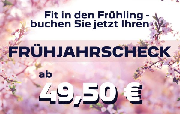 Frühjahrscheck